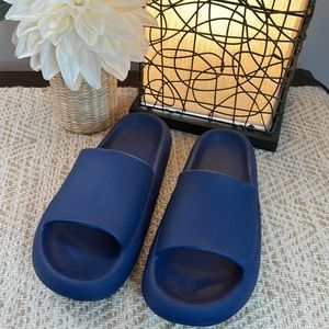 Women’s Navy Slides - Euro size 40/41 (US 9/10)
